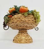 centrotavola-con-foglie-e-frutta