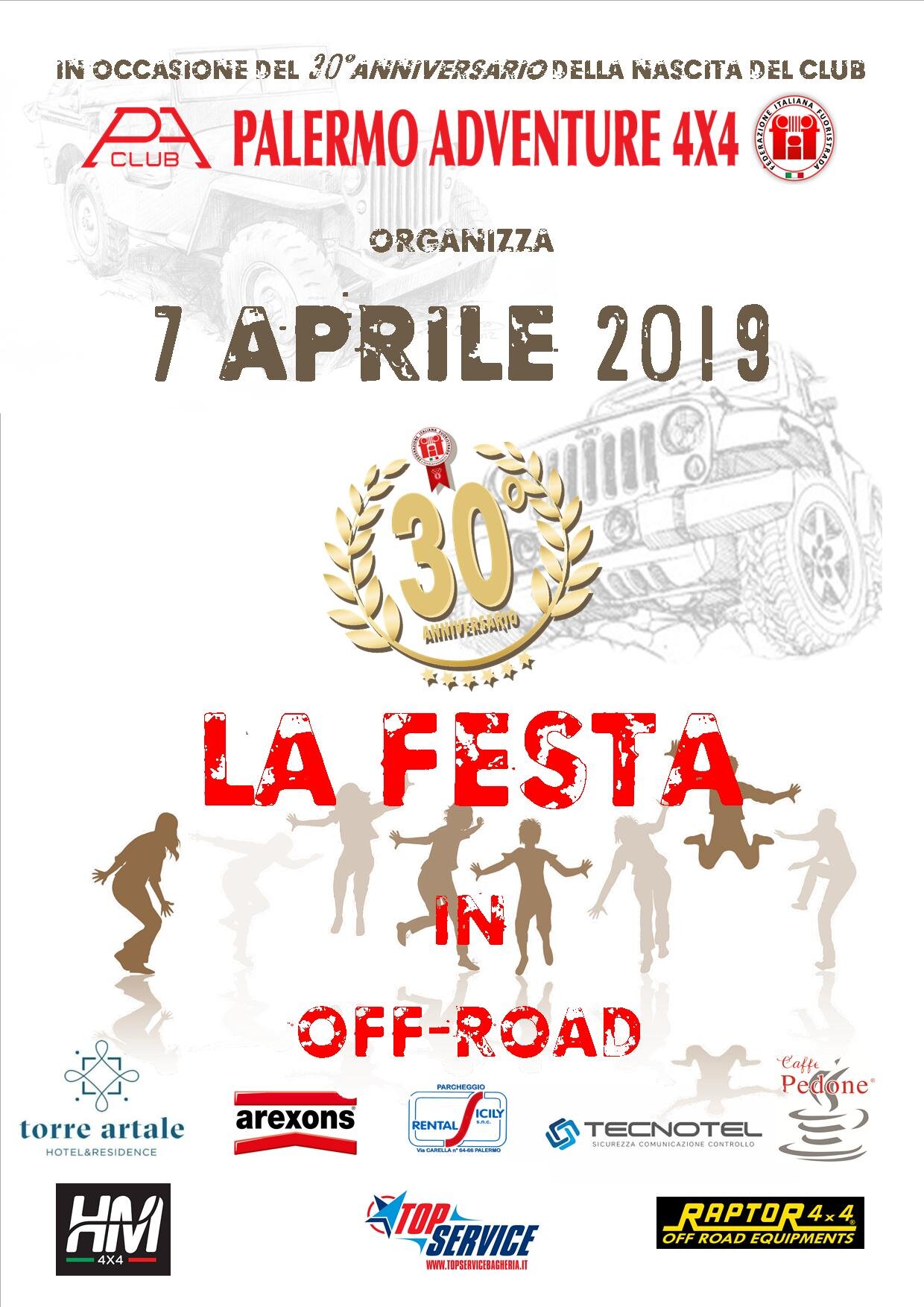 Anniversario 30 anni Palermo Adventure 4x4