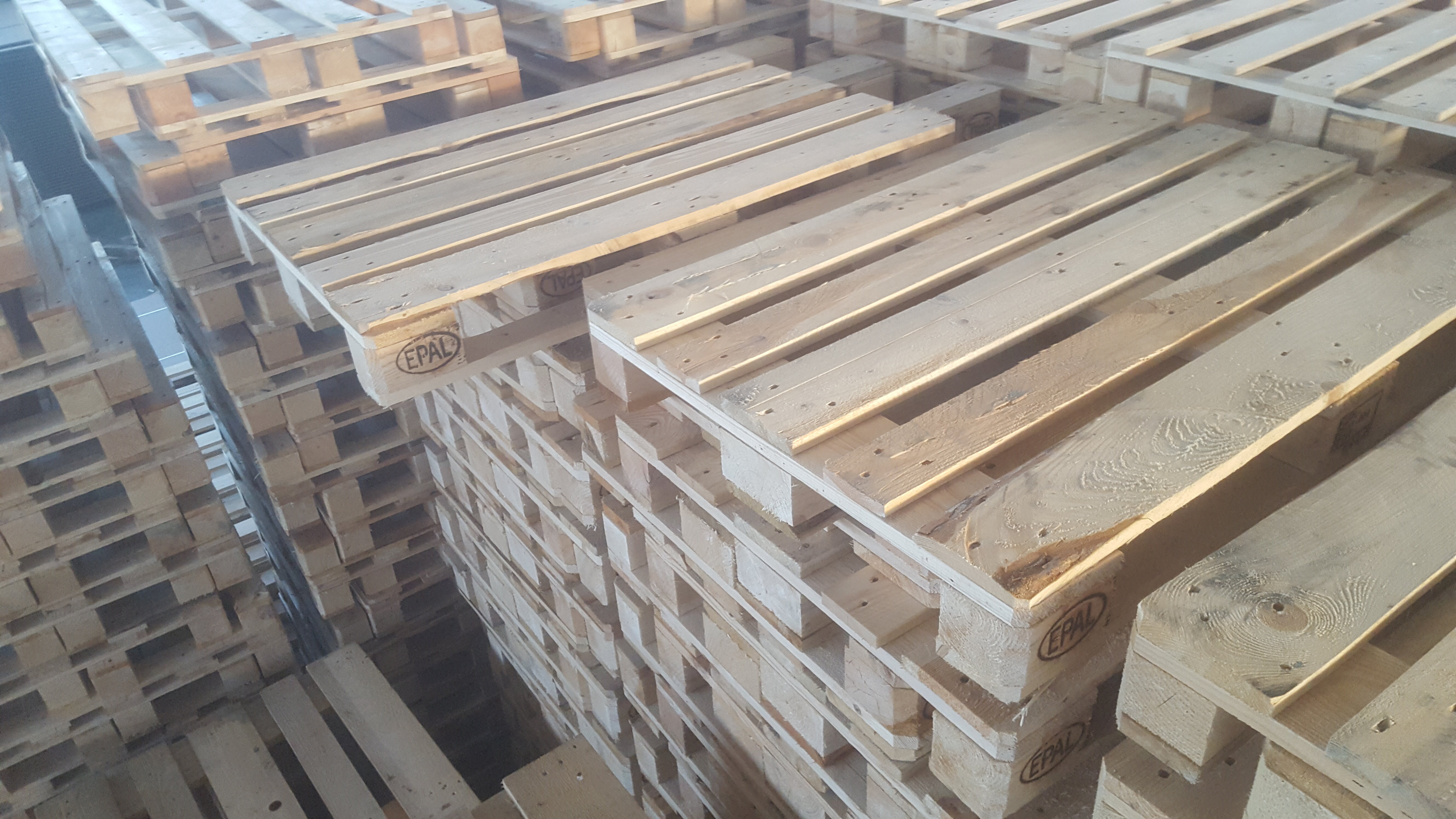 pallet EPAL 1200x800 HT materiale essiccato certificato