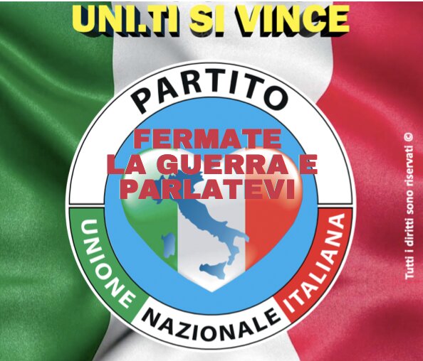 FERMATE LA GUERRA E PARLATEVI