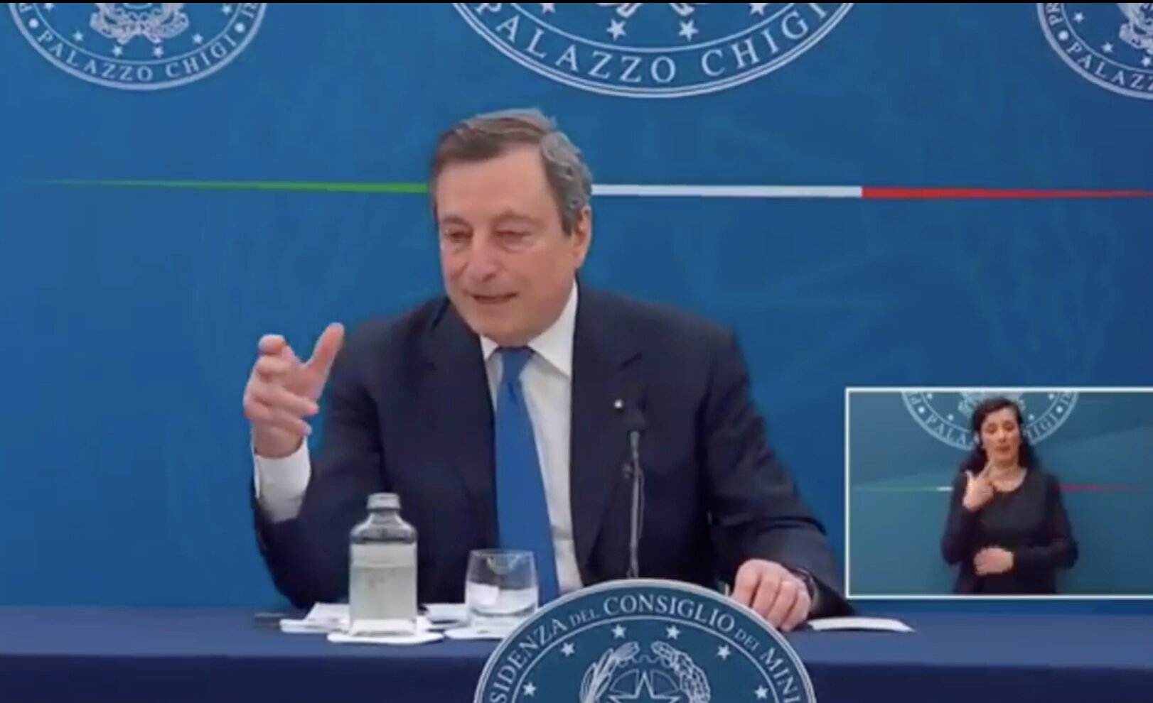 DRAGHI. RICATTO ALL'ITALIA
