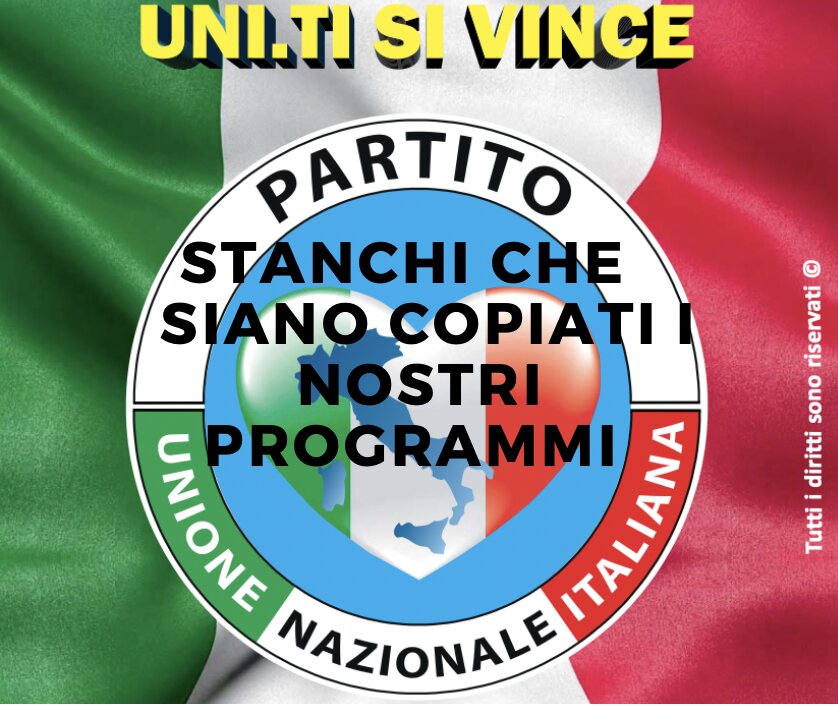 OGNI NOSTRA NUOVA IDEA DI PROGRAMMA VIENE COPIATA