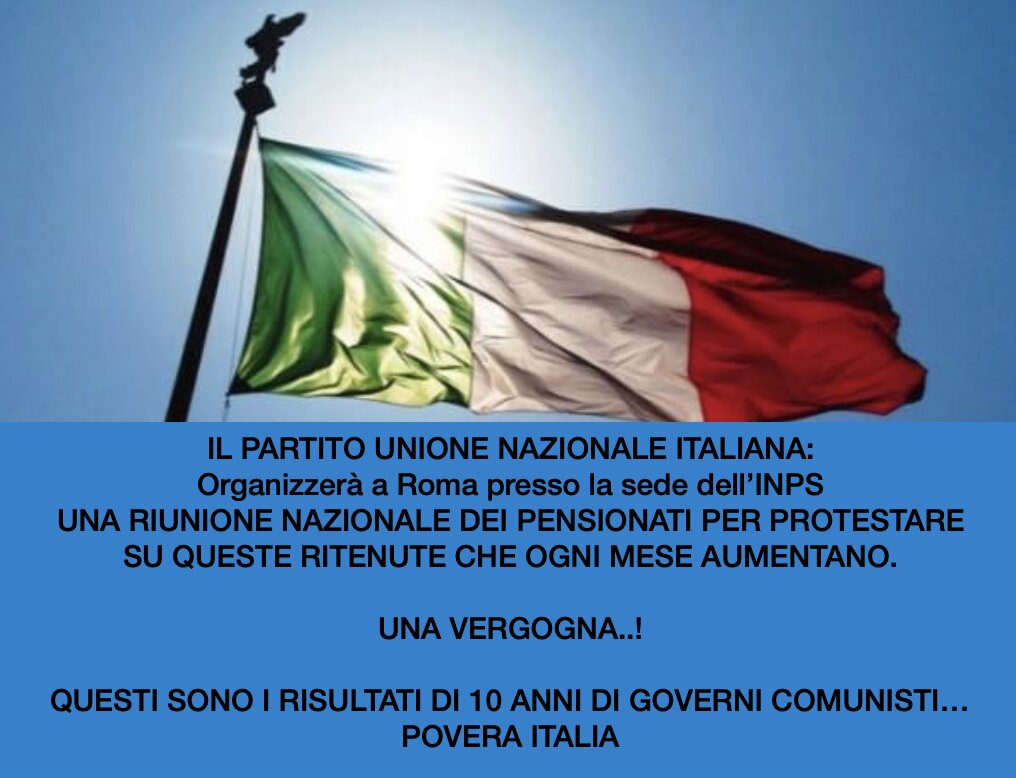 Tutti i pensionati a Roma davanti all'INPS