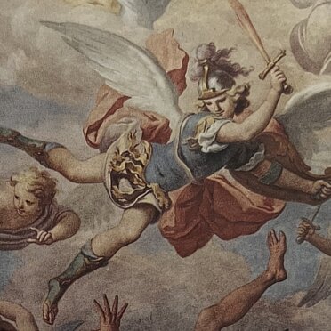 Trionfo di San Michele Trionfo di san Michele (Particolare)