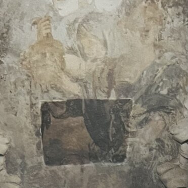 Pilastro stato precedente al restauro