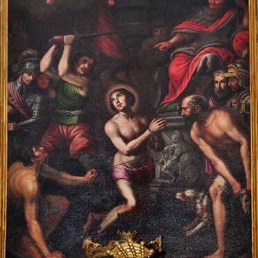 San Vincenzo Ferreri Olio su tela 1720-1725