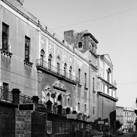 Biblioteca Scarabelli - Caltanissetta 1986 Foto scattata da Attilio Scimone