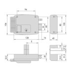 cisa-11921-elettroserratura-da-applicare-a-cilindro-con-scrocco-rovesciato