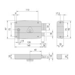 cisa-5057160-serratura-da-applicare-doppio-cilindro-fisso