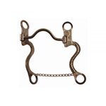 morso-western-intero-ferro-brunito-aste-curve-decorate-codice-articolo-mo00217