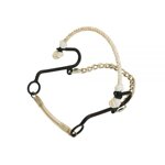 short-hackamore-ferro-brunito-rawhide-metalab-codice-articolo-mo00743