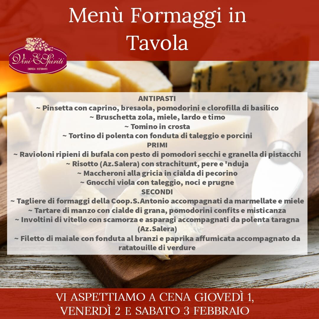 Formaggio in Tavola