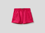 shorts-con-tasche-e-rouches
