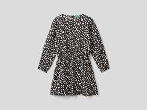 vestito-stampato-a-maniche-lunghe