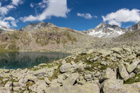 Armando Pezzarossa Conca del Baitone - Lago Rotondo - panorama obtained by merging 7 shots (adobe lightroom)
