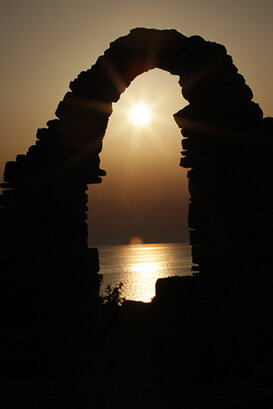Sea views of Mana Island, Kornati Islands archipelago, Croatia.