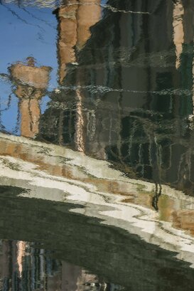 Guido Morelli Venice - Reflected Bridge