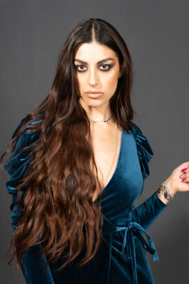 Riccardo Rusconi - Beauty with Ginevra Driganti MUA Madalina Hustiu, NAILS SmaltoRosso, LASHES Sheila Daverio.