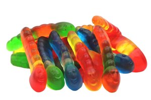 serpenti-lucidi-colorati-caramelle-gommose-gusto-frutta-senza-glutine