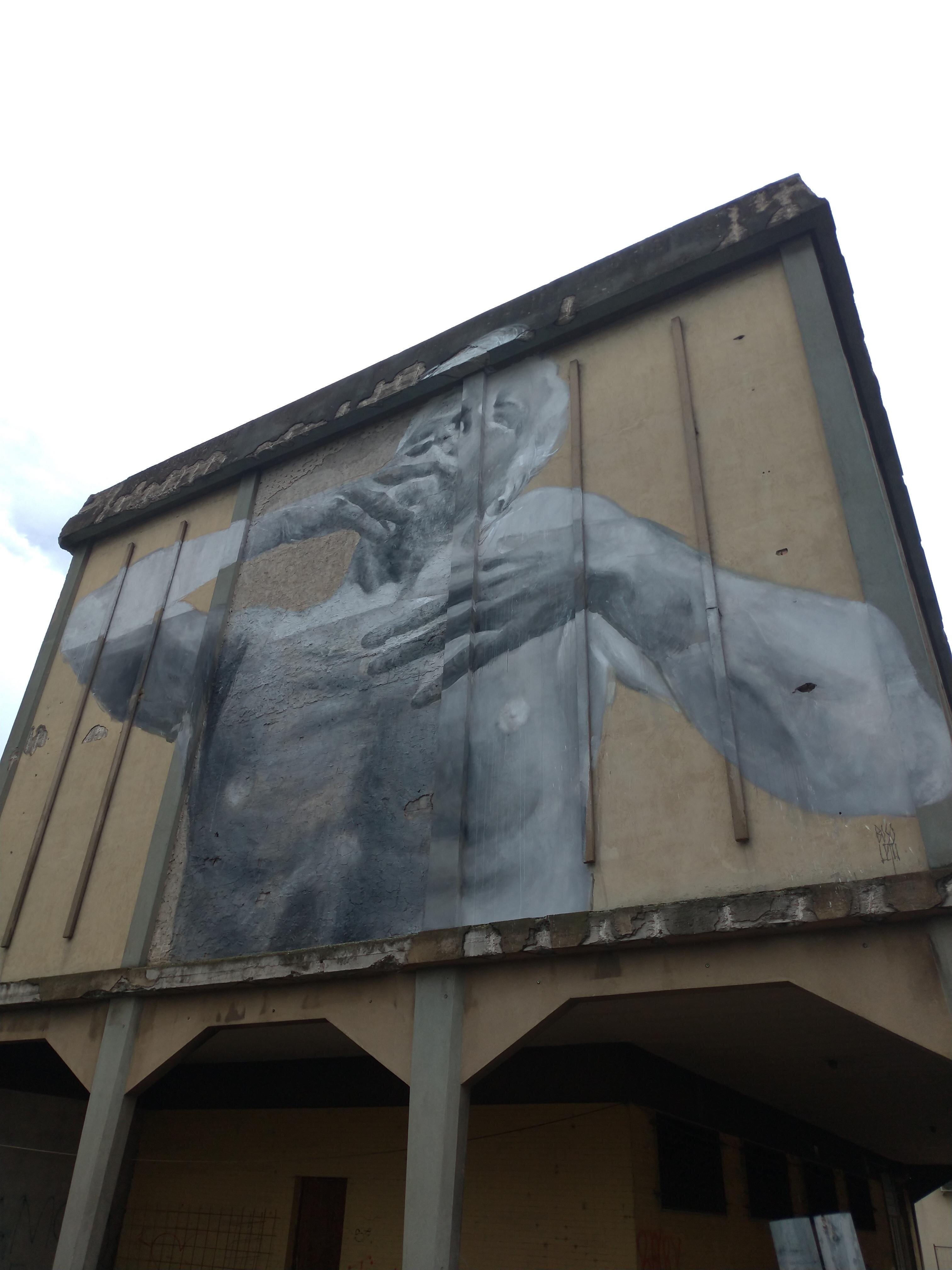 Attimo, il nuovo murales di Francisco Bosoletti a Pompei Attimo, il nuovo murales di Francisco Bosoletti a Pompei