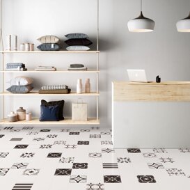 Ceramica Sant'Agostino Patchwork Black&White Mix Ceramica Sant'Agostino Patchwork Black&White Mix Ceramica Sant'Agostino Patchwork Black&White Mix Ceramica Sant'Agostino Patchwork Black&White Mix