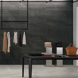 Italgraniti Shale Dark Ribben Italgraniti Shale Dark Ribben
