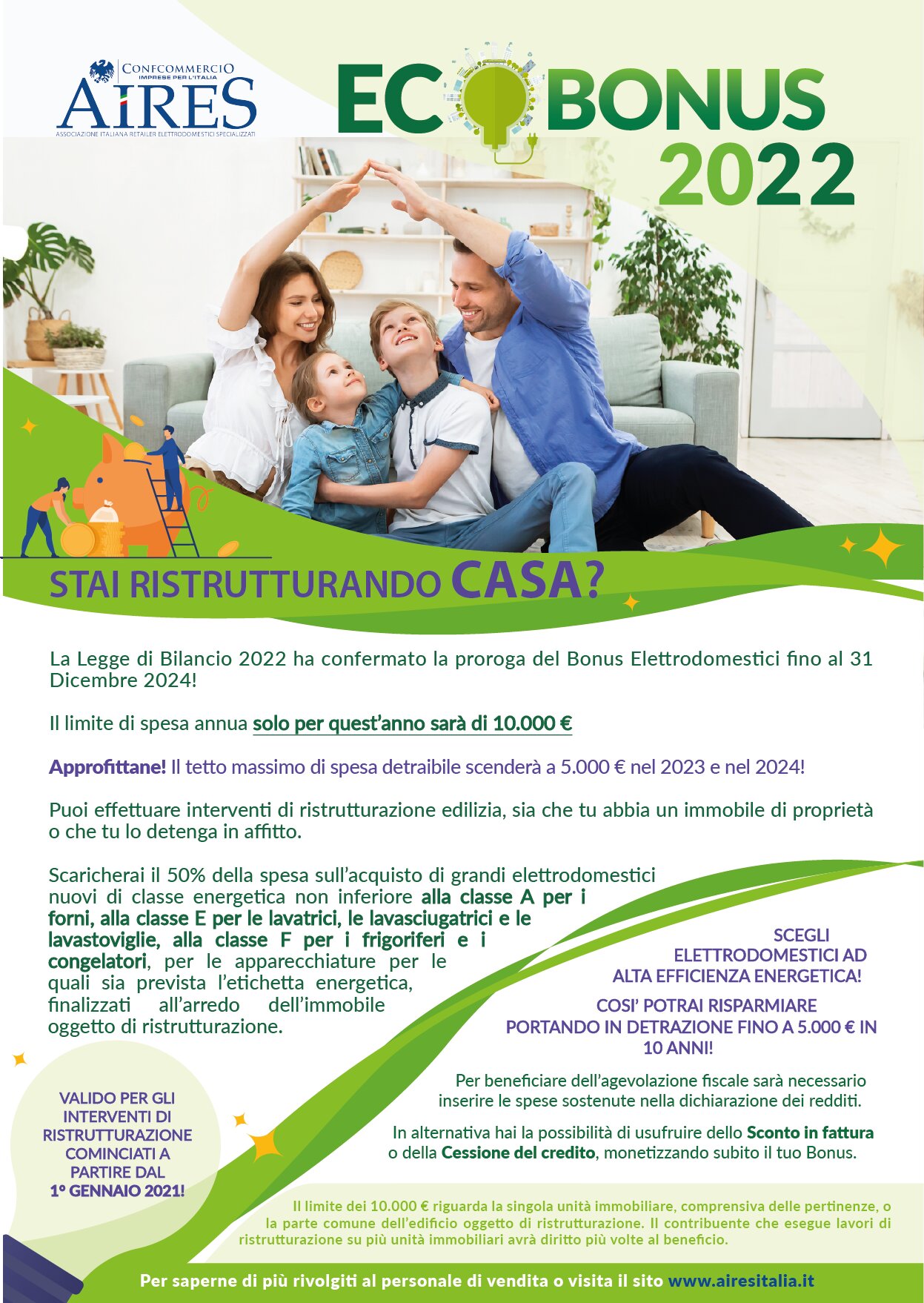 INFORMATIVA ECOBONUS 2022 INFORMATIVA ECOBONUS 2022