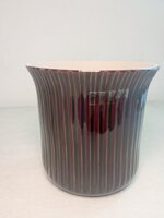 cachepot-righe-verticali-brown