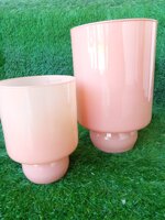 vaso-vetro-base-sfera-d19-arancio-lucido