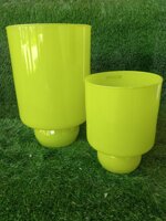 vaso-vetro-base-sfera-d19-verde-lucido