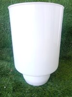 vaso-vetro-base-sfera-d19-bianco-lucido