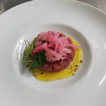 Tartare di tonno pinna gialla Tartare di tonno pinna gialla