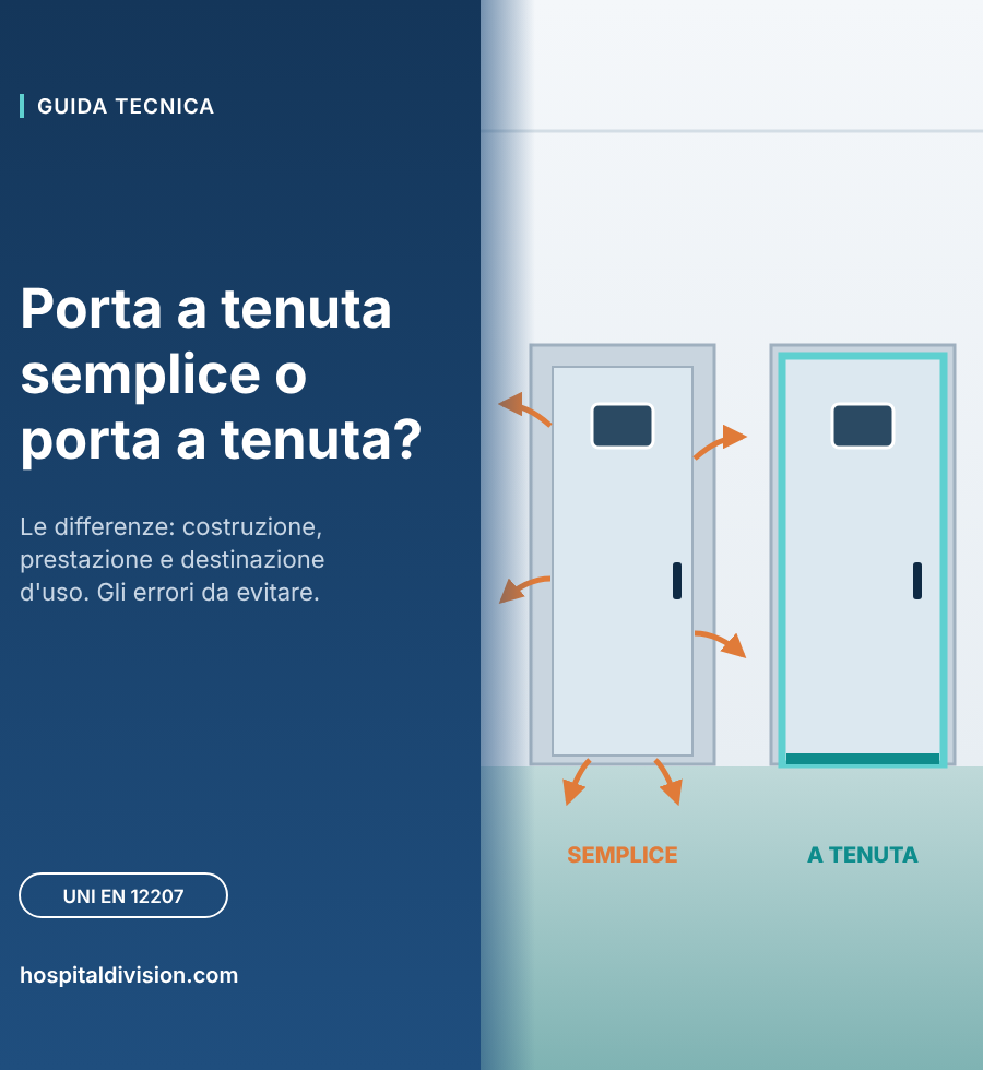 Porte a tenuta semplice vs porte a tenuta: differenze Porte a tenuta semplice vs porte a tenuta: differenze