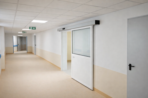 Porte scorrevoli ospedaliere in reparto