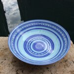 centro-tavola-greca-blu