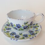 two-tea-cup-plate-violets