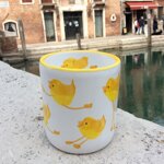 bicchiere-uccellini-gialli