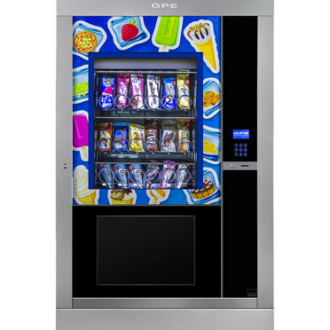 Vendita distributori automatici Gpe Frozen Maxi Gpe Frozen Maxi refrigeratore per la vendita di gelati o surgelati il più grande della gamma