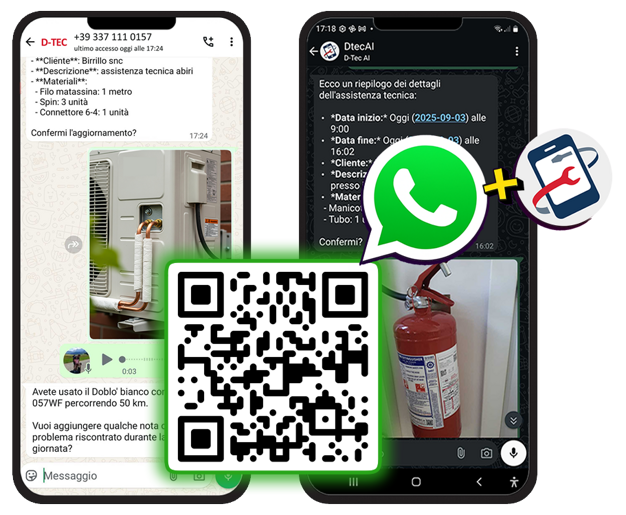 Foto e vocali su WhatsApp si trasformano in automatico in rapportini di lavoro digitali con AI