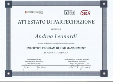 attestato roma3 risk management.jpeg attestato roma3 risk management.jpeg