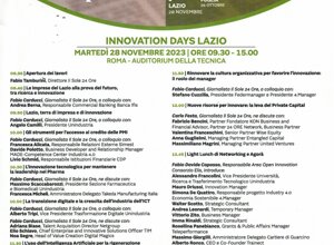 Innovation Days Lazio Innovation Days Lazio