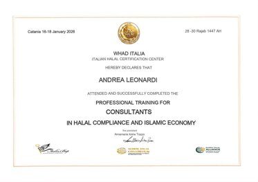 Certified Halal and Islamic Economy Consultants Certified Halal and Islamic Economy Consultants