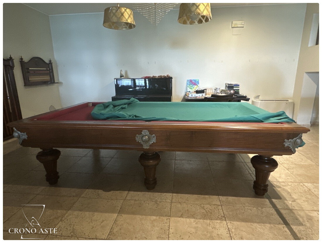 Tavolo da biliardo, marca “Cavicchi dal 1938”