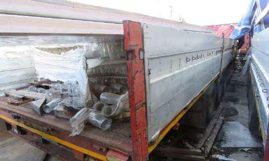 Semirimorchio, marca Cardi, modello 793 137