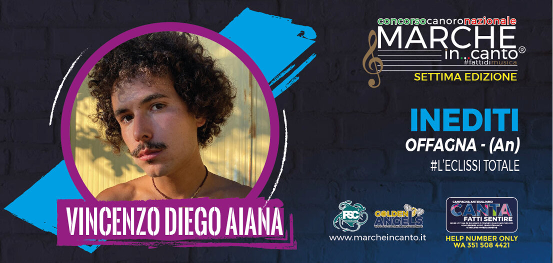 vincenzo diego aiana iscritto alla categoria inediti di offagna in provincia di ancona