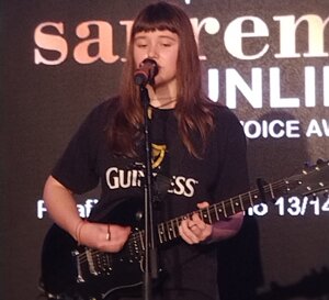 miriana durante la sua esibizione ad unlimited