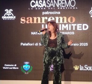 martina durante la sua esibizione ad unlimited