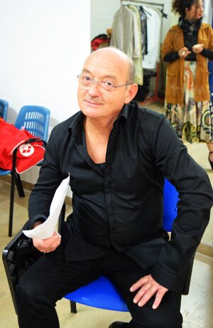 maurizio nel back stage