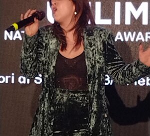 martina durante la sua esibizione ad unlimited