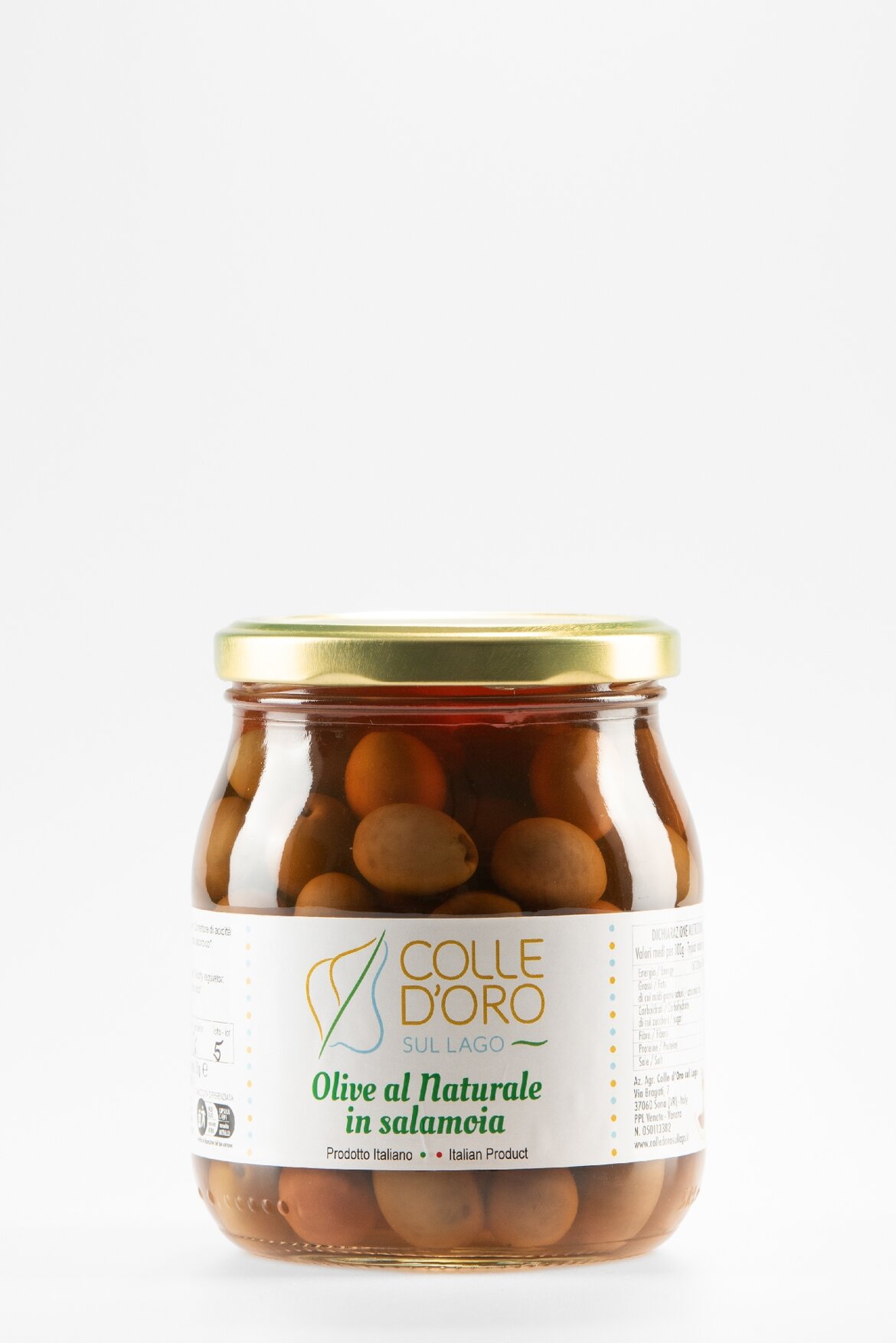 OLIVE AL NATURALE IN SALAMOIA 500 G
